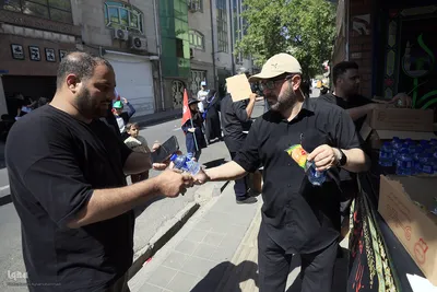 موکب جهاددانشگاهی میزبان عزاداران تشییع رهبر شهید انقلاب