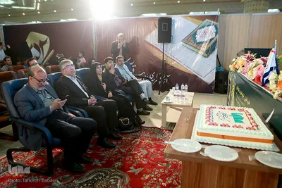 مراسم 16 سالگی خبرگزاری ایکنا در بیست و هفتمین نمایشگاه قرآن کریم