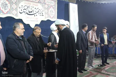 مراسم تجلیل از خدمتگزاران اربعین حسینی در ملایر