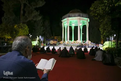 اولین شب قدر در حافظیه