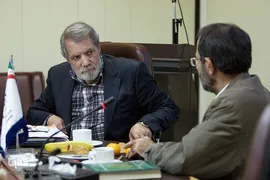 علی منتظری رییس پژوهشکده علوم بهداشتی جهاد دانشگاهی، باقر غباری بناب استاد دانشگاه تهران