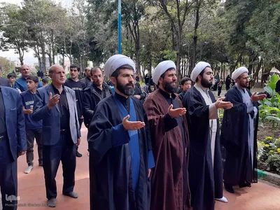 مراسم قرائت زیارت اربعین در اهر