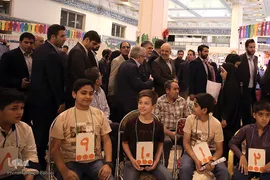 بازدید وزیر فرهنگ و ارشاد اسلامی از نمایشگاه بین المللی قرآن کریم