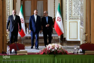 نشست خبری حسین امیرعبداللهیان، وزیر امور خارجه