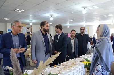 بازدید معاون وزیر تعاون، کار و رفاه اجتماعی از نمایشگاه طرح ملی توسعه مشاغل خانگی‎‎‎‎