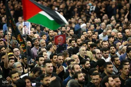 «مراسم وداع» مردم با رئیس جمهور در مصلی