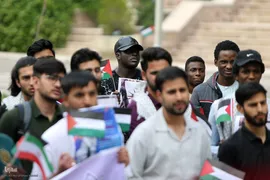 تجمع دانشجویان دانشگاههای علوم‌پزشکی در دفاع از ملت مظلوم فلسطین