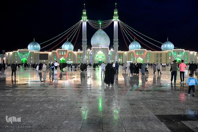 حال و هوای مسجد مقدس جمکران در آخرین شب دهه مهدویت