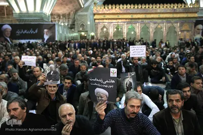 مراسم هفتمین روز رحلت مرحوم آیت‌الله هاشمی رفسنجانی