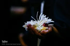 مراسم عزاداری شب عاشورای حسینی در تهران