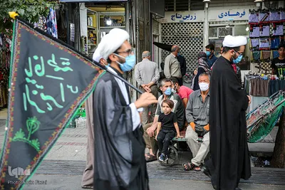 مراسم عزاداری سومین روز شهادت اباعبدالله الحسین(ع) در شیراز