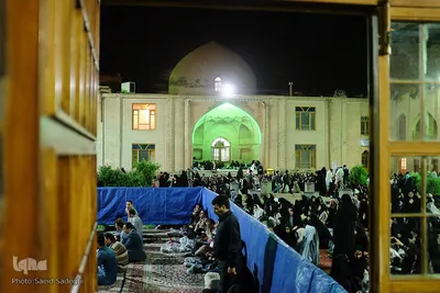 مراسم شب قدر در آستان امامزاده سید حمزه (ع) تبریز