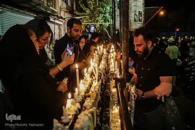 شام غریبان در بازار تهران