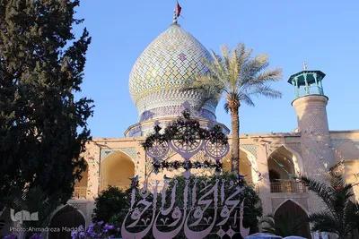 حرم حضرت علی ابن حمزه(ع) میزبان مسافران نوروزی‎‎