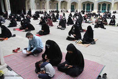 مراسم قرائت دعای عرفه در شهرکرد