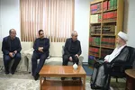 دیدار استاندار آذربایجان شرقی با آیت‌الله العظمی سبحانی