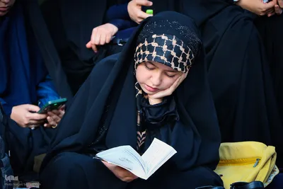 مراسم دعای عرفه در گلستان شهدای اصفهان
