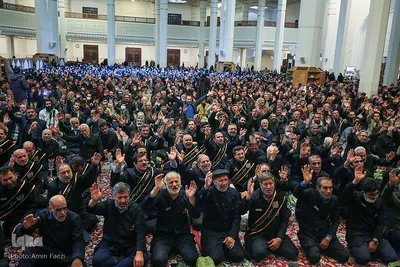 مراسم سوگواری شام بزرگداشت شهادت حضرت شاهچراغ(ع)‎‎