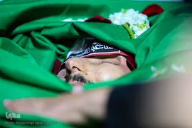وداع با شهید مدافع حرم محمد معافی