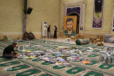 بسته بندی و توزیع بیش از 2 هزار بسته لوازم التحریر در آستانه سال تحصیلی نو
