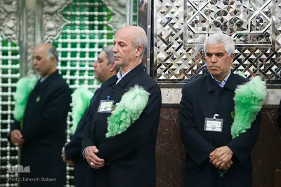 غبارروبی حرم حضرت عبدالعظیم حسنی(ع)