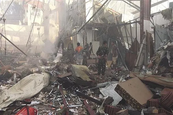 Mabomu ya Saudia yaua Waislamu 160 katika mazishi nchini Yemen