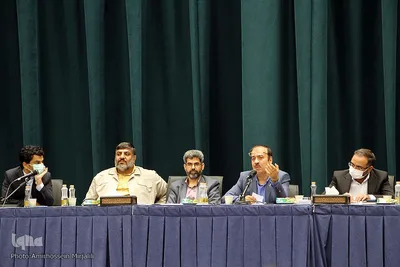 نشست خبری محمد علی شاه حسینی، معاون توسعه مدیریت و منابع استانداری یزد