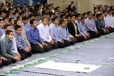 مراسم جشن تکلیف دانش‌آموزان با حضور رهبر انقلاب