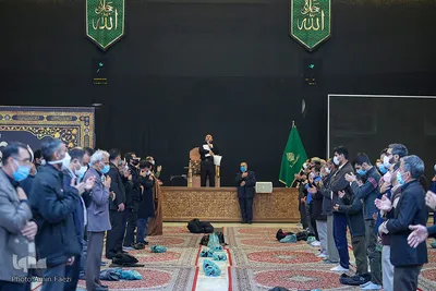 عزاداری سالروز شهادت حضرت زهرا(س)در حرم شاهچراغ(ع)