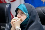 معصومه ابتکار معاون رئیس جمهوری در امور زنان و خانواده در شورای برنامه‌ریزی استان مرکزی