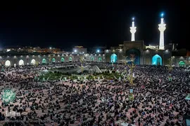  مراسم احیای شب نوزدهم ماه مبارک رمضان در حرم مطهر رضوی