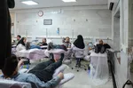 اهدای خون در شب 21 رمضان تبریز‎‎