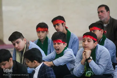 محفل انس با قرآن دانش آموزی در اهواز 