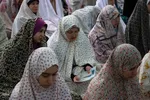مراسم اعتکاف در مسجد دانشگاه تبریز