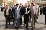 مراسم تشییع پیکر مطهر روحانی شهید مدافع امنیت در شیراز