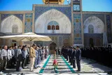 فیلم | خطبه‌خوانی اصحاب رسانه و جمعی از کارکنان سپاه پاسداران