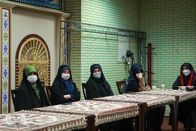 جلسه خداحافظی رحیم خاکی از همکاران فرهنگسرای قرآن تهران