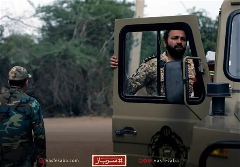 فیلمبرداری یک سریال در مناطق سیل‌زده خوزستان