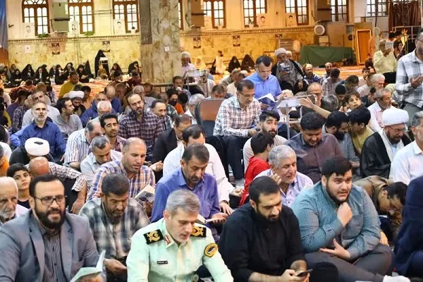 «آیین دعای عرفه در مصلی امام خمینی(ره)ساری»
