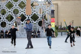 مراسم آیینی جاماندگان اربعین حسینی