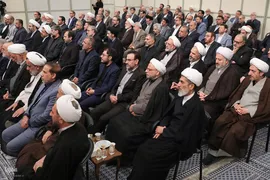 دیدار رئیس و مسئولان عالی قوه قضائیه با رهبر معظم انقلاب