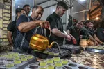 دلدادگی عزاداران حسینی در خمینی‌شهر اصفهان‎