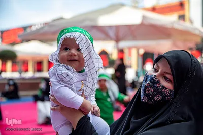 همایش شیرخوارگان حسینی در آستان مقدس امامزاده صالح (ع)