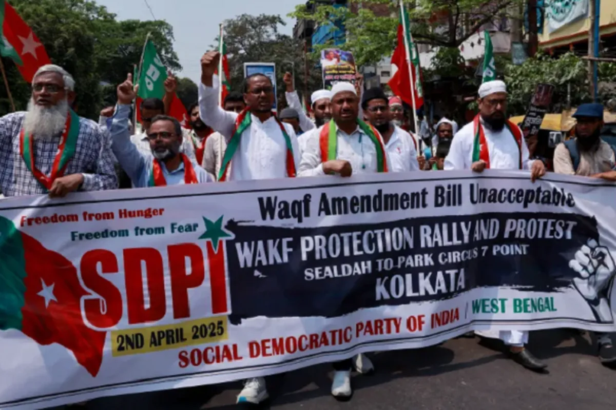 Troops Deployed to Crack Down on Protests against Waqf Amendment Bill in India  
