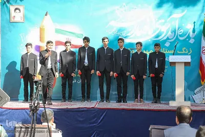 برگزاری مراسم استانی زنگ بازگشایی مدارس و مقاومت در همدان‎