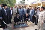 گلزار شهدای رومشکان غبارروبی شد