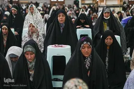 نماز عید سعید قربان در حرم حضرت عبدالعظيم(ع)