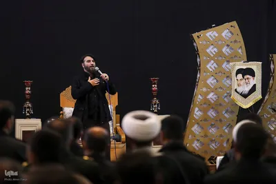 سوگواری شب شهادت امام موسی کاظم (ع) در حرم مطهر‎ شاهچراغ