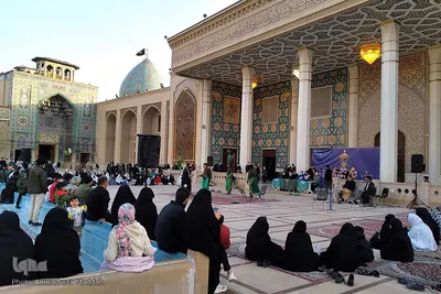 تعزیه خوانی در اولین همایش ملی «سیمای حضرت شاهچراغ(ع) در تعزیه»‎‎