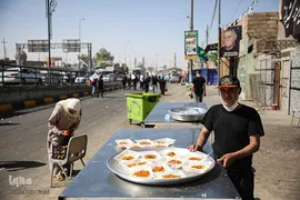 موکب کفیل زینب شیرازی ها در شهر نجف